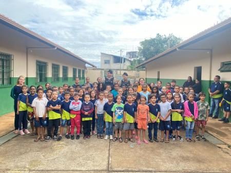 Papagaios recebe “Operação Proteção Escolar” da PMMG