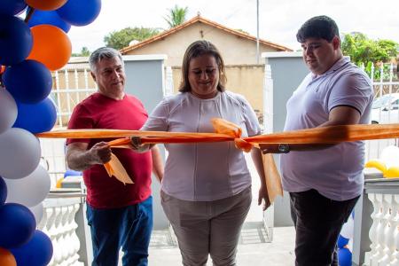 Inaugurada a nova sede da ESF Washington Luiz dos Santos Vieira, em Papagaios